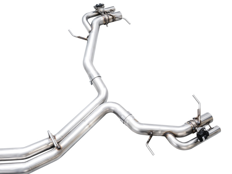 AWE Tuning 21-23 Audi C8 RS6/RS7 SwitchPath Cat-back Exhaust - Diamond Black Tips - 3025-33776