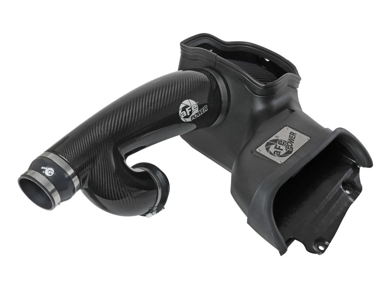 aFe 21-24 Ford F150 Raptor Track Series Carbon Fiber Cold Air Intake System w/ Black Pro 5R Filter - 57-10031K