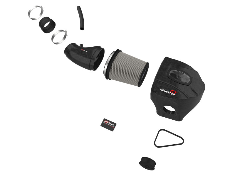 aFe Black Series Carbon Fiber CAIS w/PDS Filter 11-19 Dodge Challenger/Charger SRT8 V8-6.4L - 58-10003D