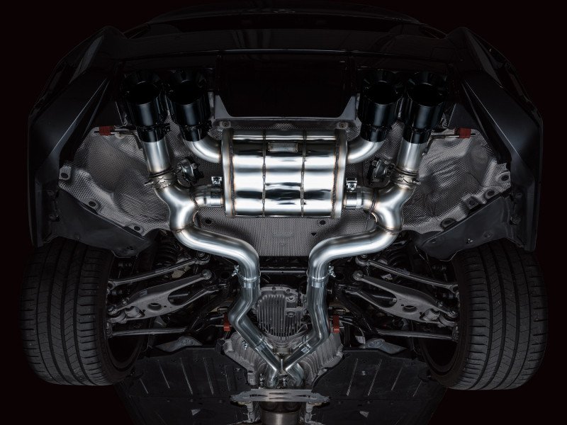 AWE Tuning 23-24 BMW G87 M2 SwitchPath Edition Exhaust - Diamond Black Tips - 3025-43487