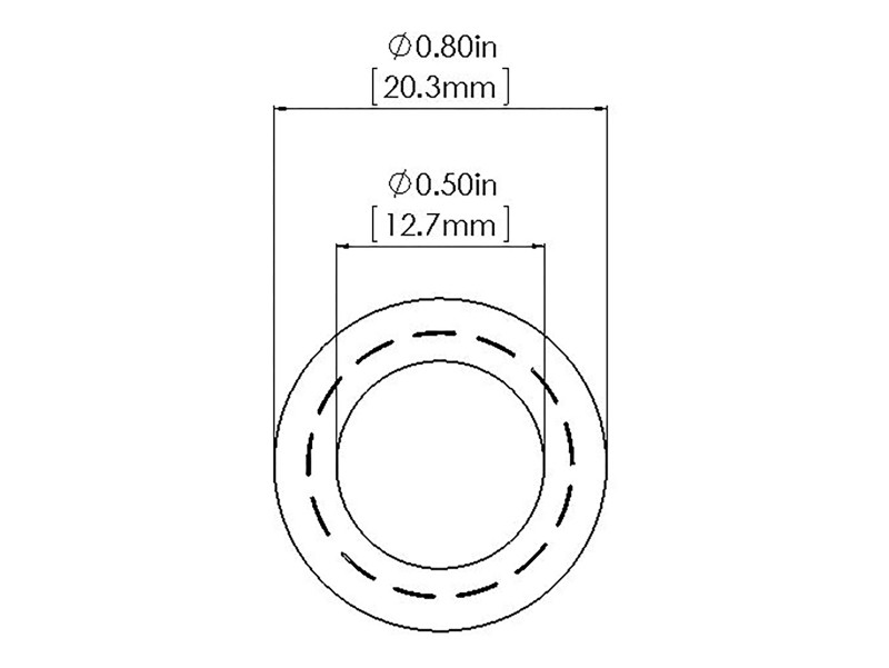 aFe Magnum FORCE Cold Air Intake System Spare Parts Kit (1/2in ID x 36in L) - 59-02006