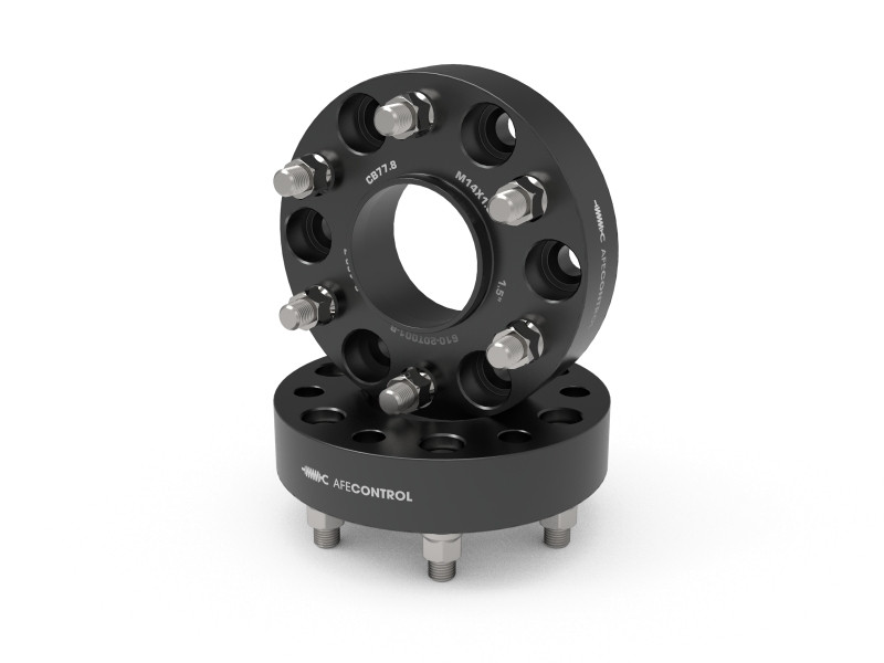 aFe CONTROL Billet Aluminum Wheel Spacers 6x5.5mm / CB 77.8mm / 1.5in - 19-25 RAM 1500 - 610-20T001-B