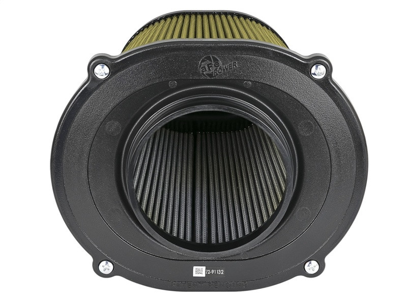 aFe Quantum Pro-Guard 7 Air Filter Inverted Top - 5in Flange x 8in Height - Oiled PG7 - 72-91132