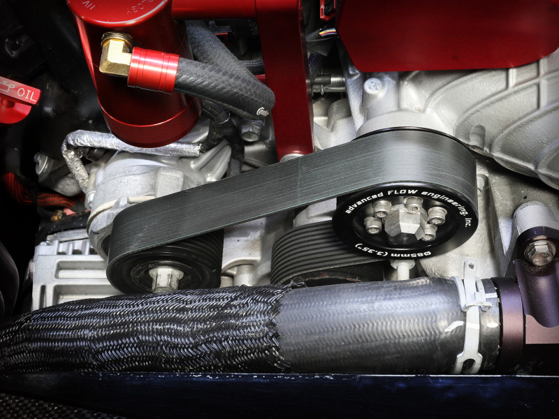 aFe POWER Supercharger Power Pulley 3.35 IN Fits aFe Pulley Kits for Hellcat Supercharger - 79-10005P