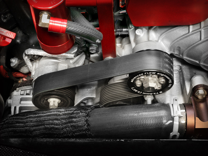 aFe POWER Supercharger Power Pulley 2.85in Fits aFe Pulley Kits for Hellcat Supercharger - 79-10007P