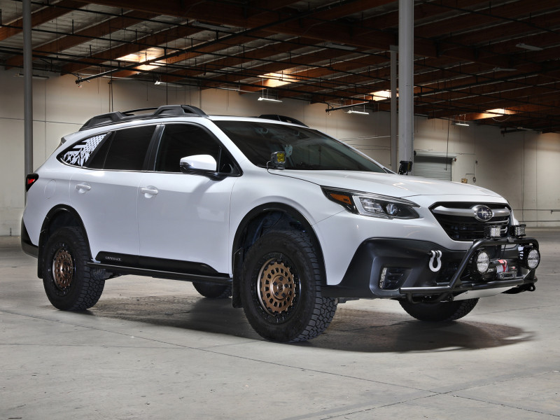 aFE 20-22 Subaru Outback Terra Guard Bumper w/ Winch Mount - 79-27016