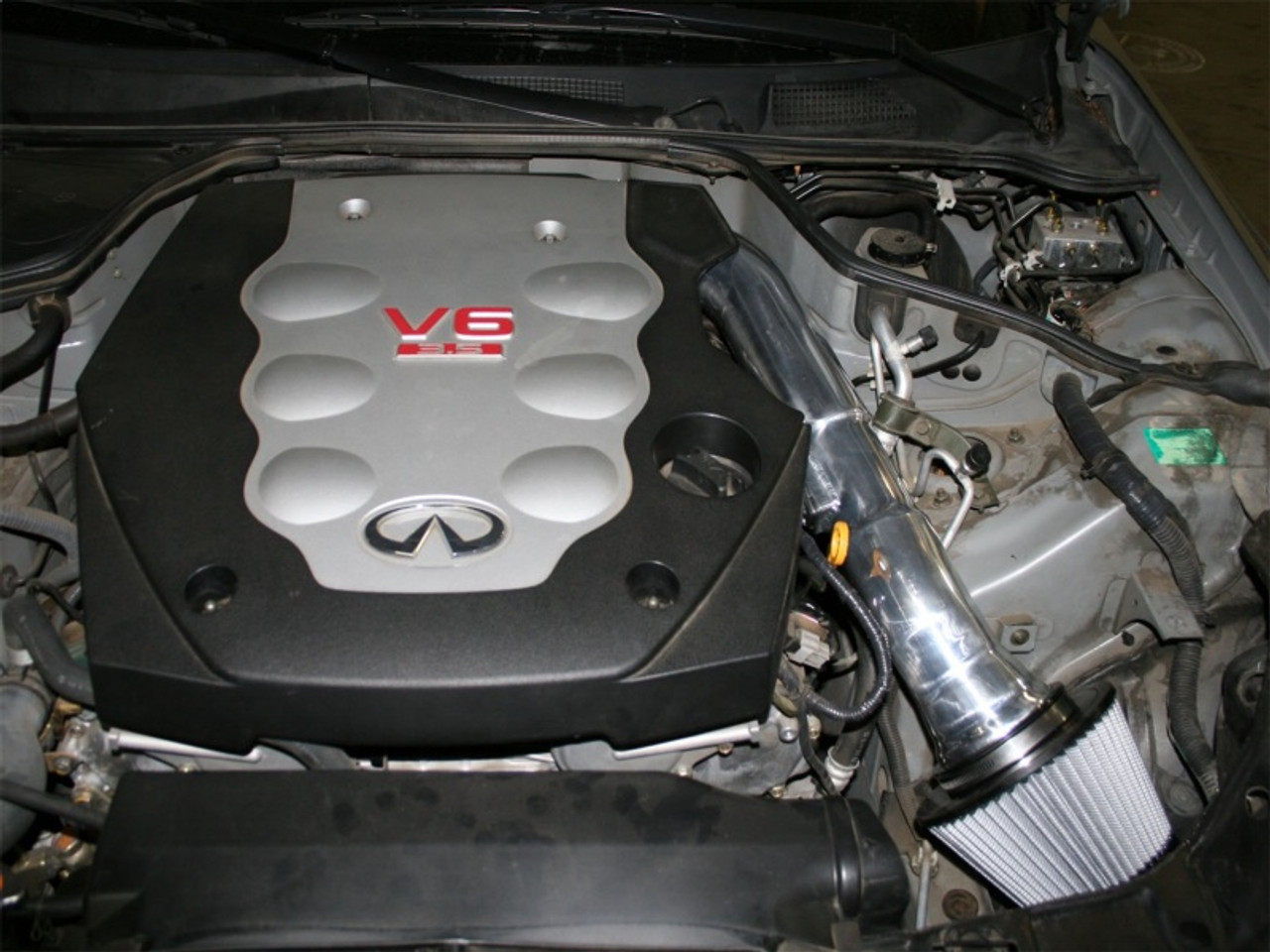 aFe Takeda Intakes Stage-2 PDS AIS PDS Nissan 350Z 03-06: Infiniti G35 03.5-06 V6-3.5L (blk) - TR-3001B