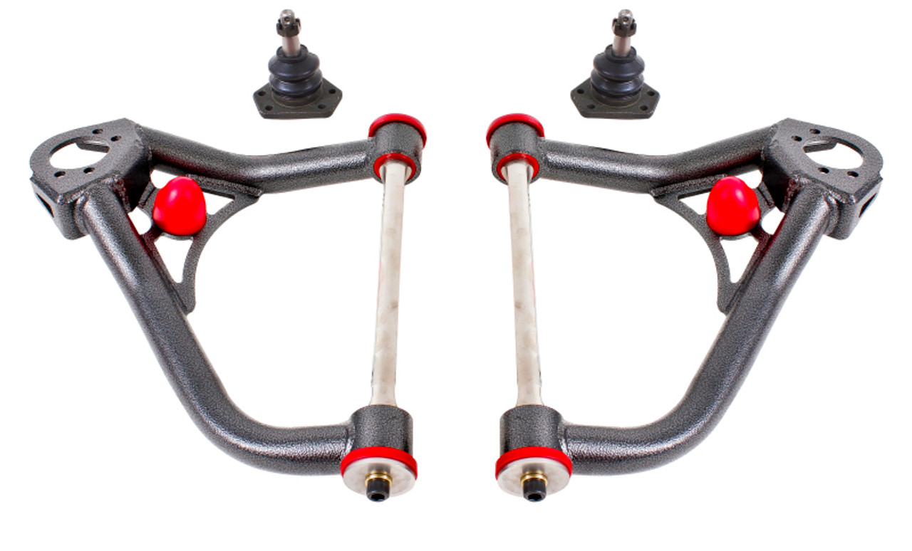 BMR 67-69 1st Gen F-Body Non-Adj. Upper A-Arms (Polyurethane) - Black Hammertone - AA005H