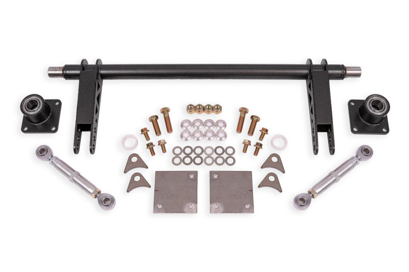 BMR 79-04 Ford Mustang 1.375in Rear Weld-on Anti-roll Bar Kit Hollow - Black Hammertone - ARB732H