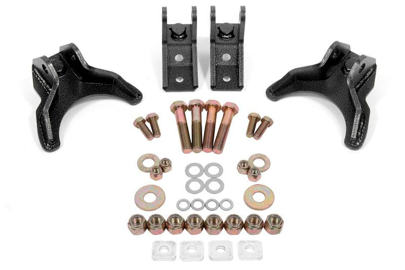 BMR 82-02 3rd Gen F-Body Coilover Conversion Kit Rear Non-Adj Shock Mount w/o CAB - Black Hammertone - CCK341H