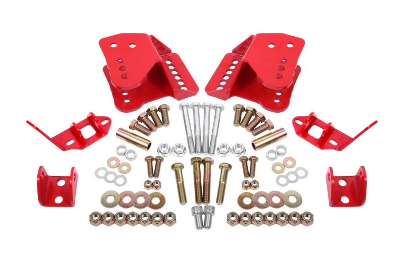 BMR 78-87 G-Body Rear Coilover Conversion Kit - Red - CCK464R