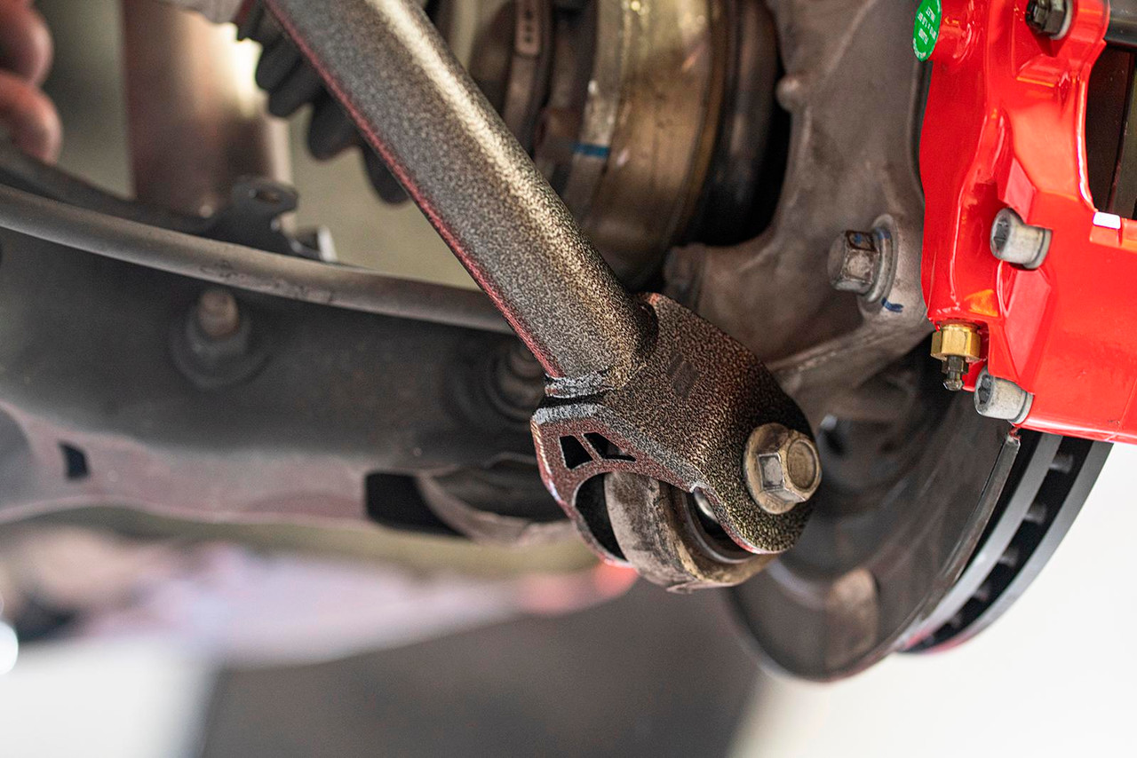 BMR Carlyle Racing 15" Conversion Kit - Solid Rotors / Red Calipers - 16-24 Chevrolet Camaro SS / ZL1