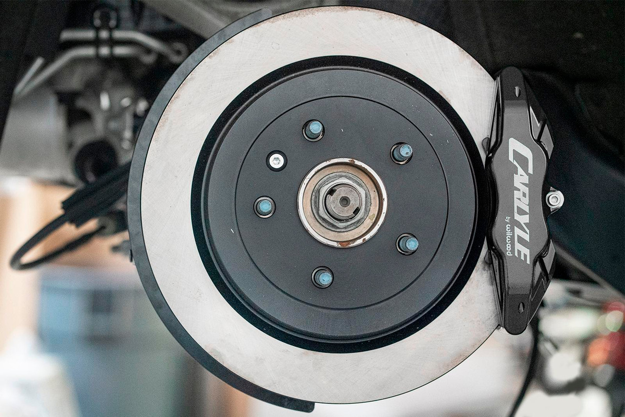 BMR Carlyle Racing 17" Conversion Kit - Solid Rotors / Black Calipers - 14-19 C7 Corvette