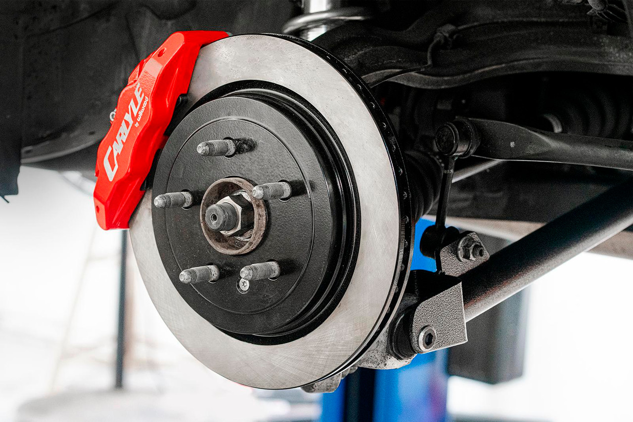 BMR Carlyle Racing 15" Conversion Kit - Solid Rotors / Red Calipers - 09-15 CTS-V