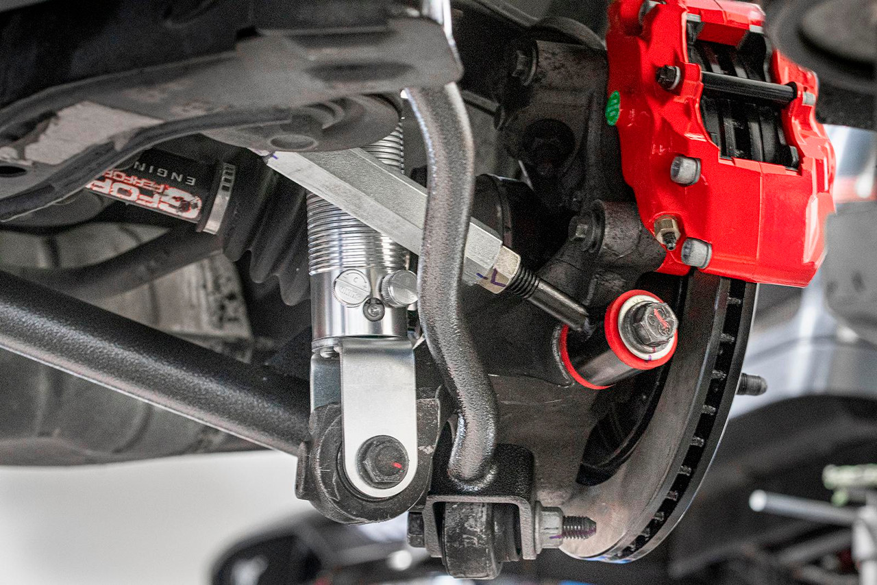 BMR Carlyle Racing 15" Conversion Kit - Solid Rotors / Red Calipers - 09-15 CTS-V