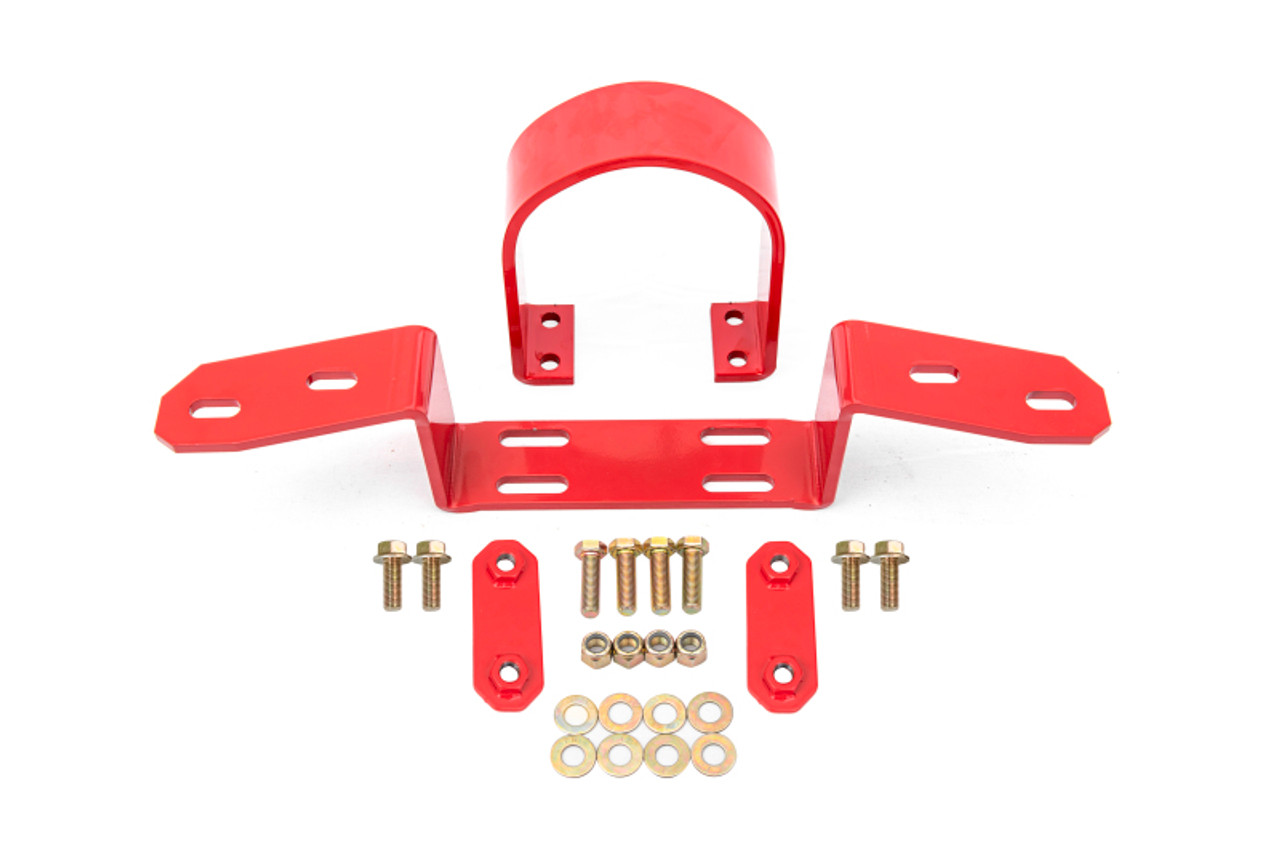 BMR 64-72 A-Body Driveshaft Safety Loop Front - Red - DSL410R