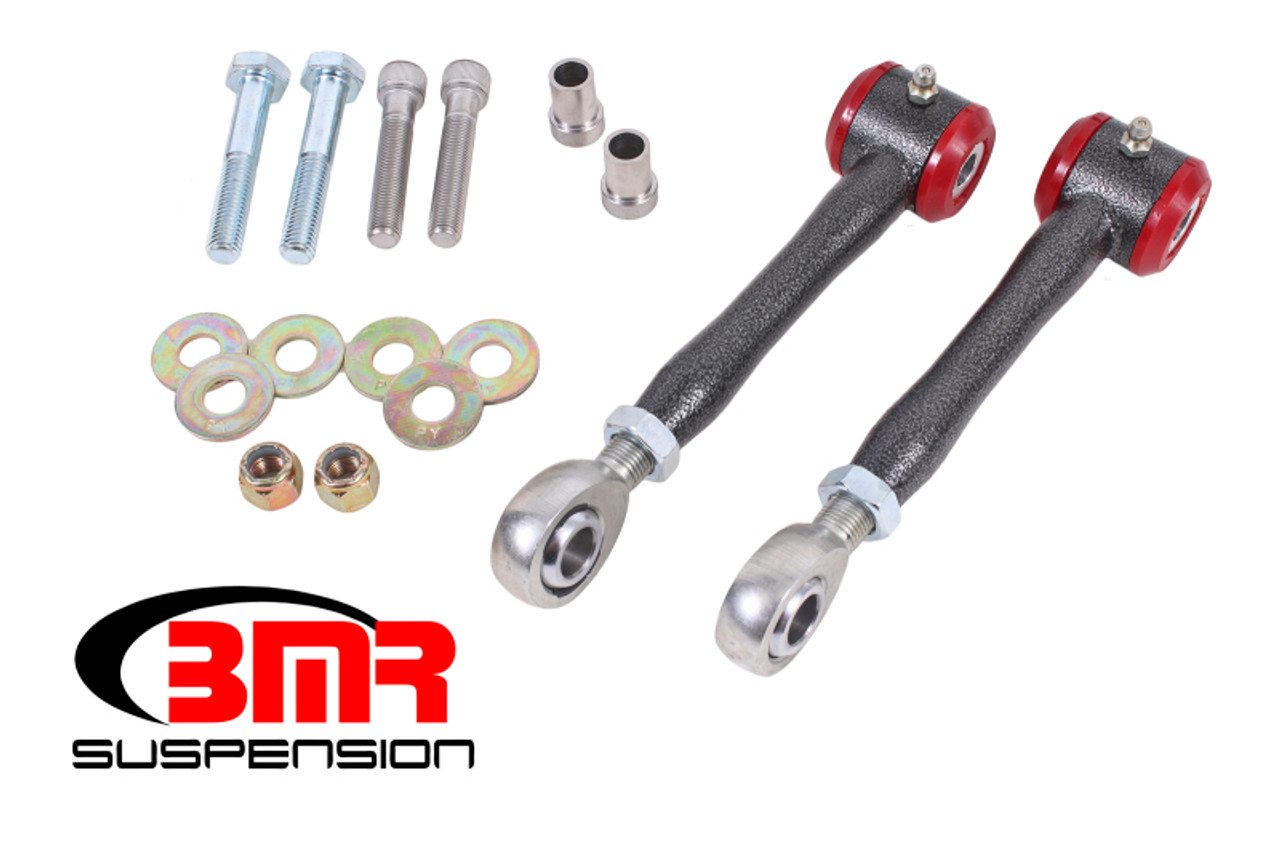 BMR Sway Bar End Link Kit /Rear /Adjustable Black - 16-24 Camaro