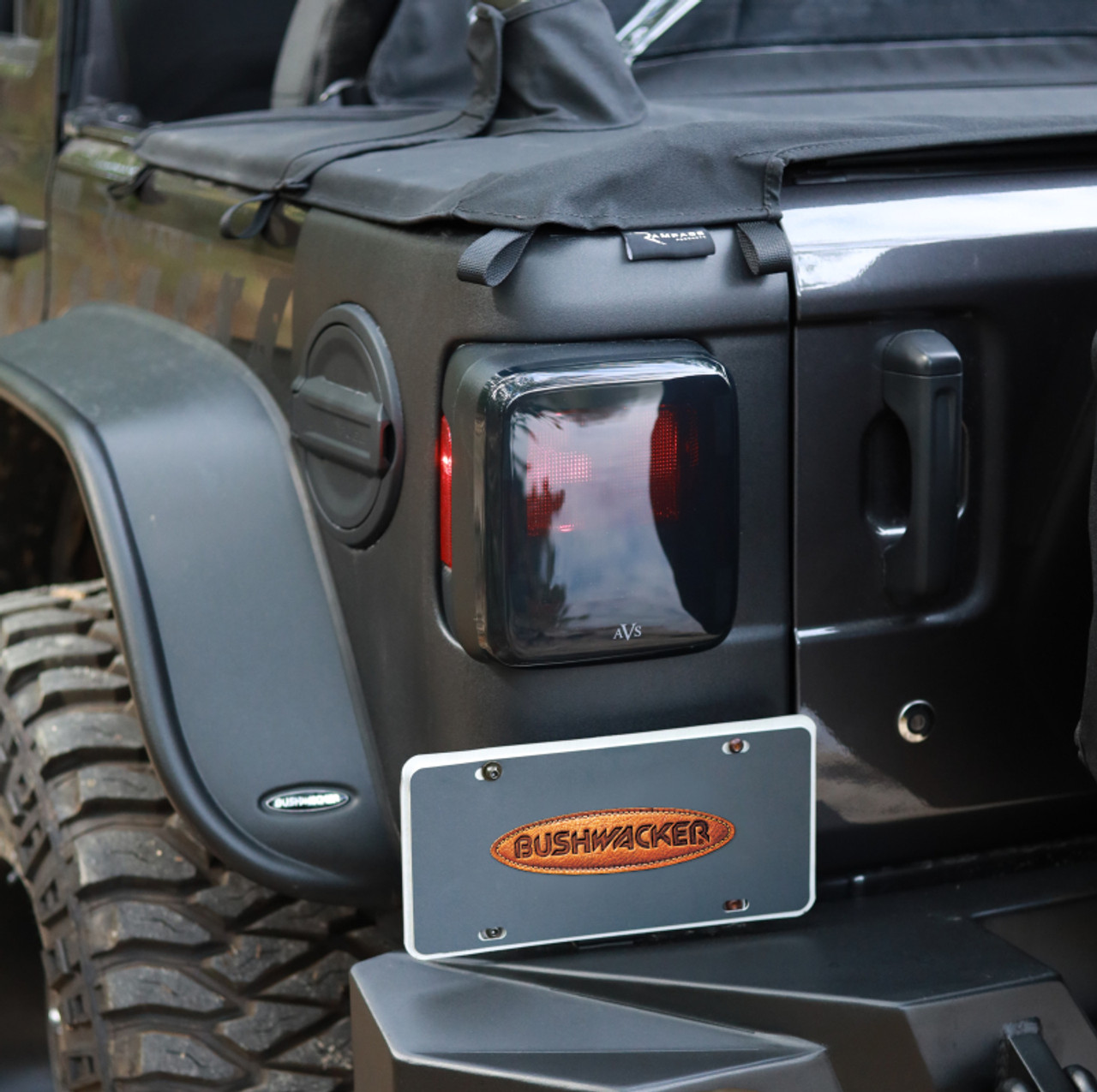 Bushwacker 18-22 Wrangler (JL) TrailArmor Rear Corner Gaurd - 14084
