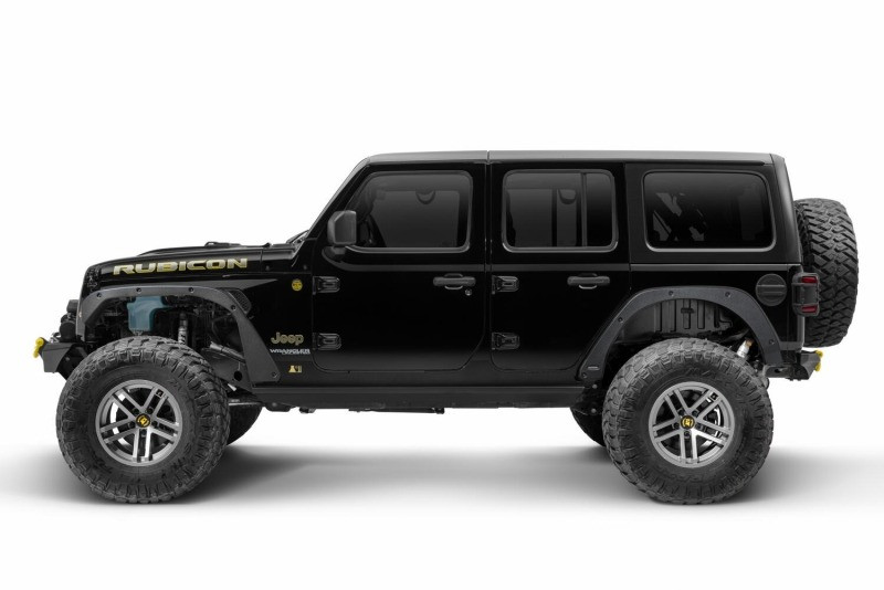 Bushwacker Trail Armor Fender Delete Kit 18-21 Jeep Wrangler JL 2DR/4DR - 14096