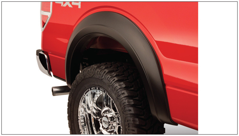 Bushwacker 97-03 Ford F-150 Styleside Extend-A-Fender Style Flares 2pc 96.0/78.0in Bed - Black - 20034-11