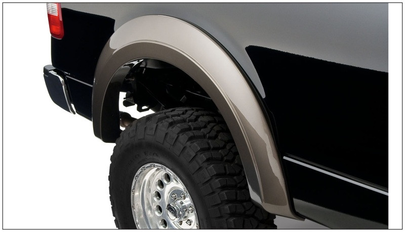 Bushwacker 04-08 Ford F-150 Styleside Extend-A-Fender Style Flares 2pc 66.0/78.0/96.0in Bed - Black - 20052-02