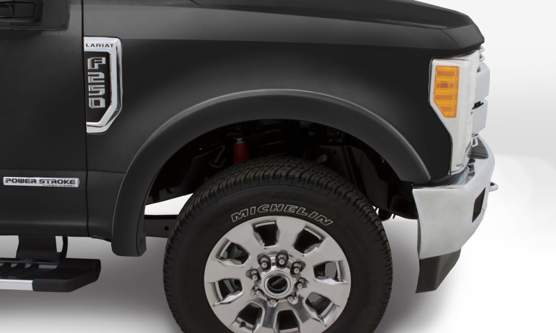 Bushwacker 17-18 Ford F-250 Super Duty OE Style Flares 4pc - Black - 20944-02