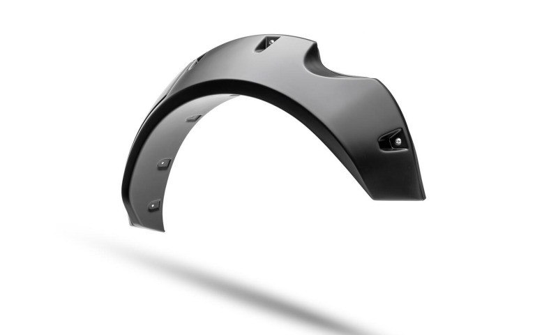 Bushwacker 2021+ Ford Bronco 4-Door Pocket Style Flares 4pc - Black - 20960-02