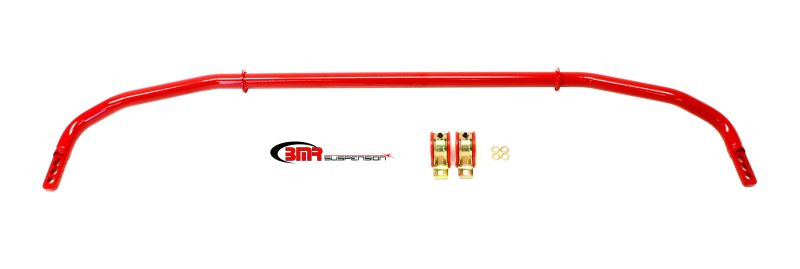 BMR 12-15 5th Gen Camaro Rear Hollow 32mm Adj. Sway Bar Kit w/ Bushings - Red - SB033R