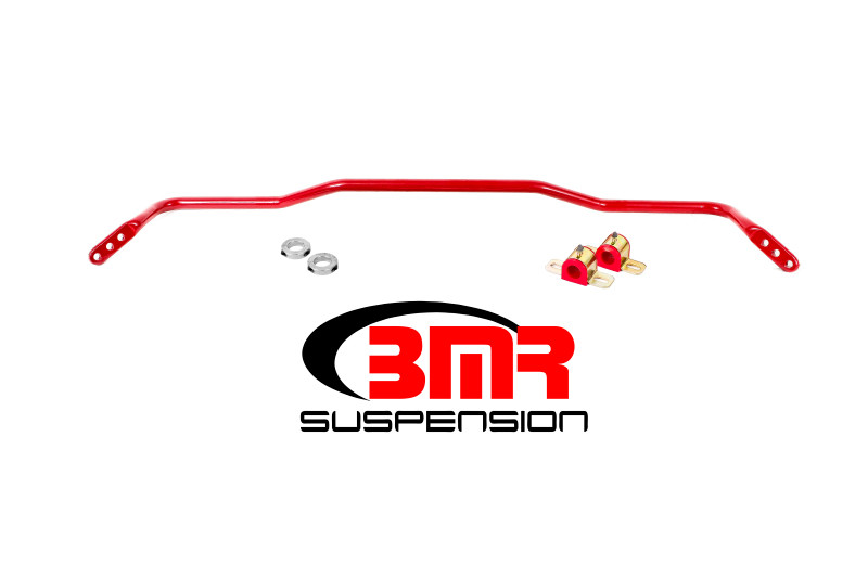 BMR 15-24 S550 Mustang Rear Hollow 25mm 3-Hole Adj. Sway Bar Kit - Red - SB045R
