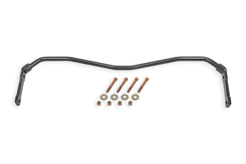 BMR 64-72 GM A-Body 1.00in Hollow Non-Adjustable Rear Sway Bar Kit - Black Hammertone - SB402H