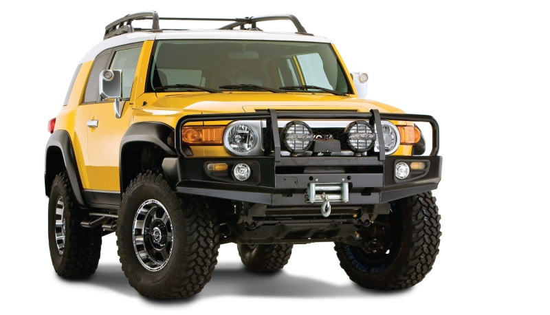 Bushwacker 07-14 Toyota FJ Cruiser Extend-A-Fender Style Flares 4pc - Black - 31924-02