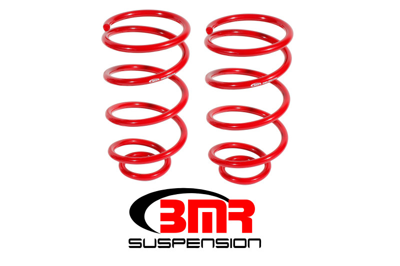 BMR 64-66 A-Body Rear Lowering Springs - Red - SP017R