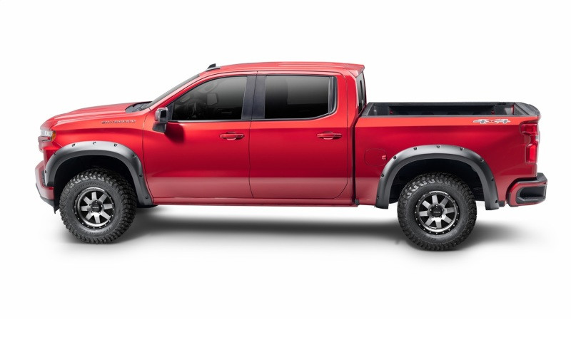 Bushwacker 14-15 Chevrolet Silverado 1500 (6ft & 8ft Beds) Forge Style Flares 4pc - Black - 48113-08