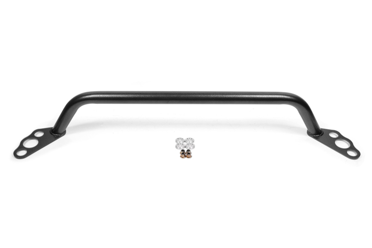 BMR 08-18 Dodge Challenger Rear Strut Tower Brace - Black Hammertone - STB112H