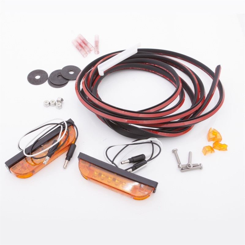 Bushwacker 99-18 Universal 2-Wire Led Marker Light Kit For Flat Style Flares - PK1-LT1-0001