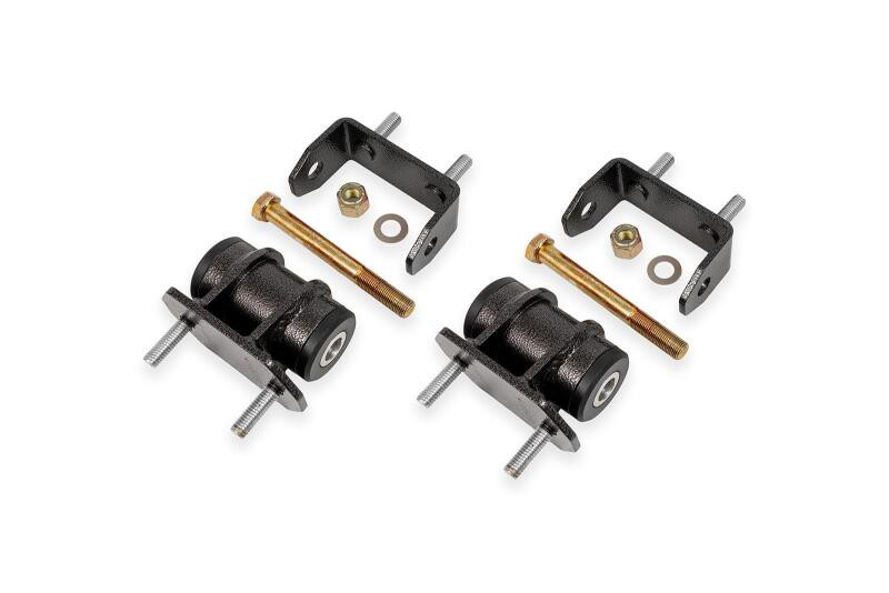 BMR Transmission Mounts w. Delrin Bushings -Black - 05-13 C6 Corvette