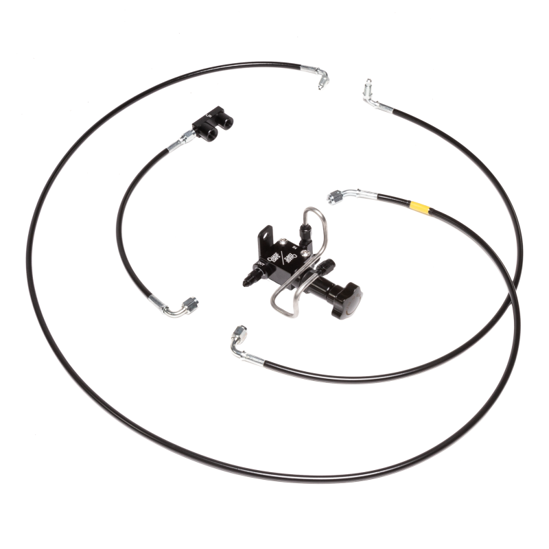 Chase Bays 92-94 BMW 3-Series/1995 BMW M3 E36 Sngl Piston Brake Booster Delete Brake Line Relocation - CB-E36-BBE-92