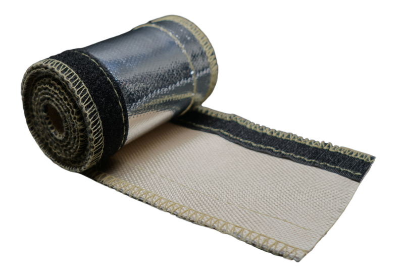 DeatschWerks 3ft Reflective Heat Protection Sleeving for -8 AN Hose - 6-02-0008-V3