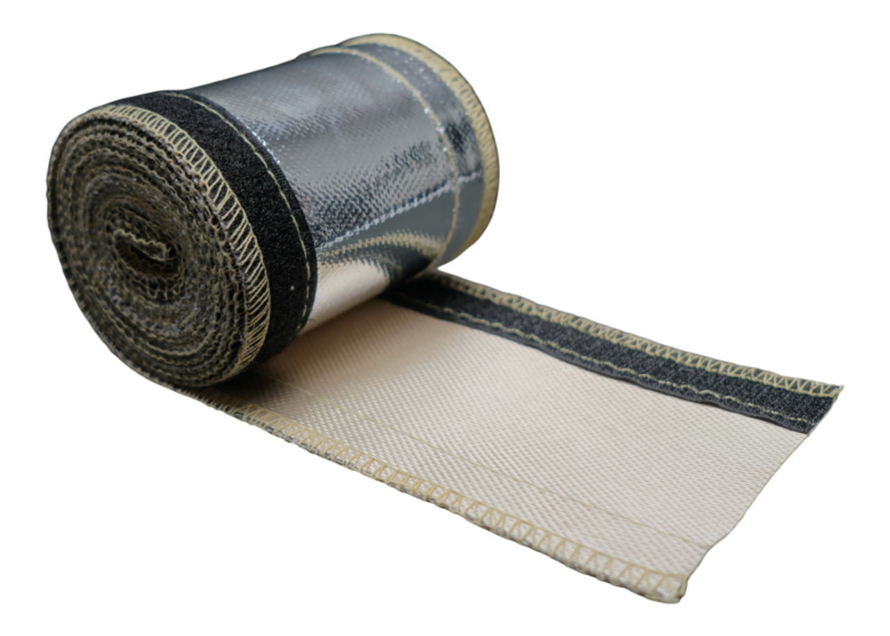 DeatschWerks 20ft Reflective Heat Protection Sleeving for -10 AN Hose - 6-02-0010-V20