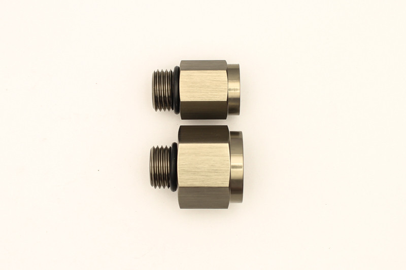 DeatschWerks DW250iL 6ORB Male to Metric Female Plumbing Kit to Replace Bosch 044 (Incl. O-Ring) - 6-02-0101