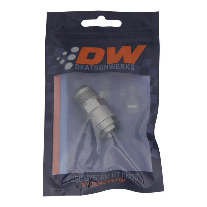 DeatschWerks 8AN Male 3/8IN Female EFI Quick Connect Adapter - 6-02-0104