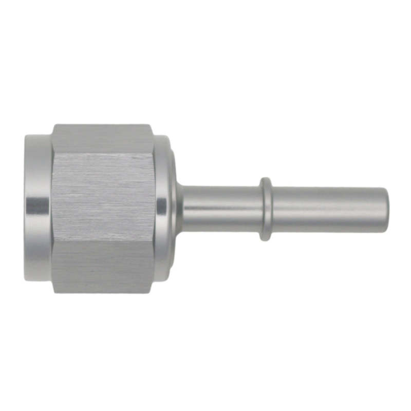 DeatschWerks 10AN Female Flare Swivel to 5/16in Male EFI Quick Disconnect - Anodized DW Titanium - 6-02-0134