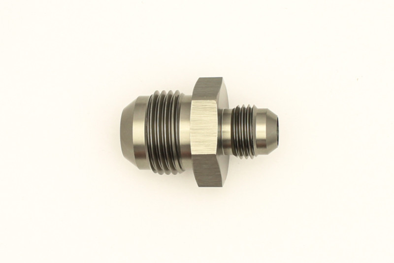DeatschWerks 10AN Male Flare To 6AN Male Flare Reducer Straight Coupler - 6-02-0205