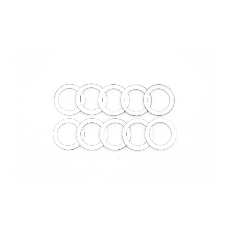 DeatschWerks -6 AN Aluminum Crush Washer (Pack of 10) - 6-02-0302