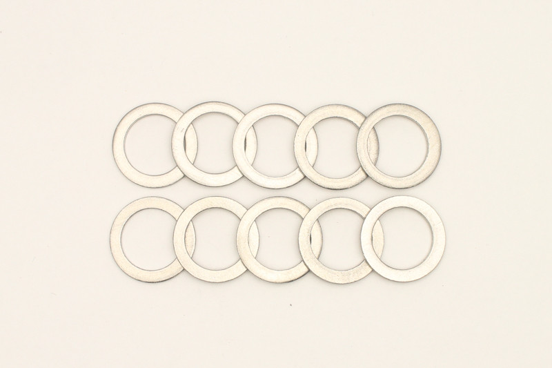 DeatschWerks -6 AN Aluminum Crush Washer (Pack of 10) - 6-02-0302