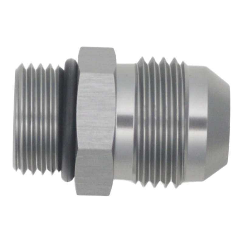 DeatschWerks 8AN ORB Male to 10AN Male Flare Adapter - Anodized DW Titanium - 6-02-0408