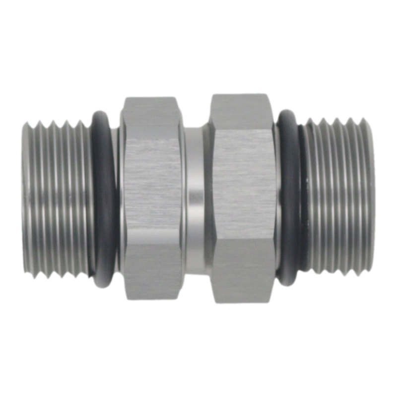 DeatschWerks 10AN ORB Male to 10AN ORB Male Swivel Adapter - Anodized DW Titanum - 6-02-0421