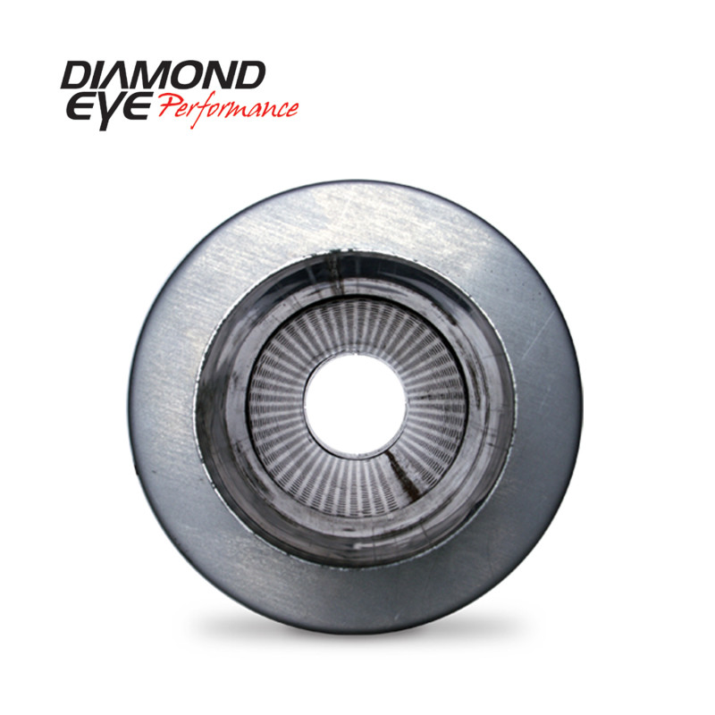 Diamond Eye MFLR 4inID SGL IN/SGL OUT 7inDIA X 24in BODY 30in LENGTH PERF SLOTTED ENDS 409 SS - 460031