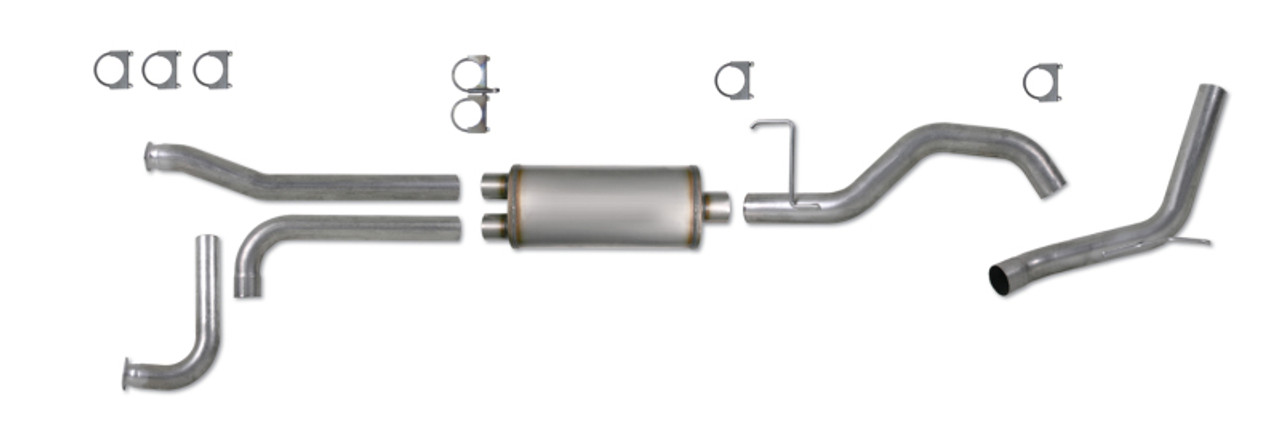 Diamond Eye KIT 3-1/2in CB SGL GAS AL NISSAN TITAN 5.6L 07-10 - K3520A