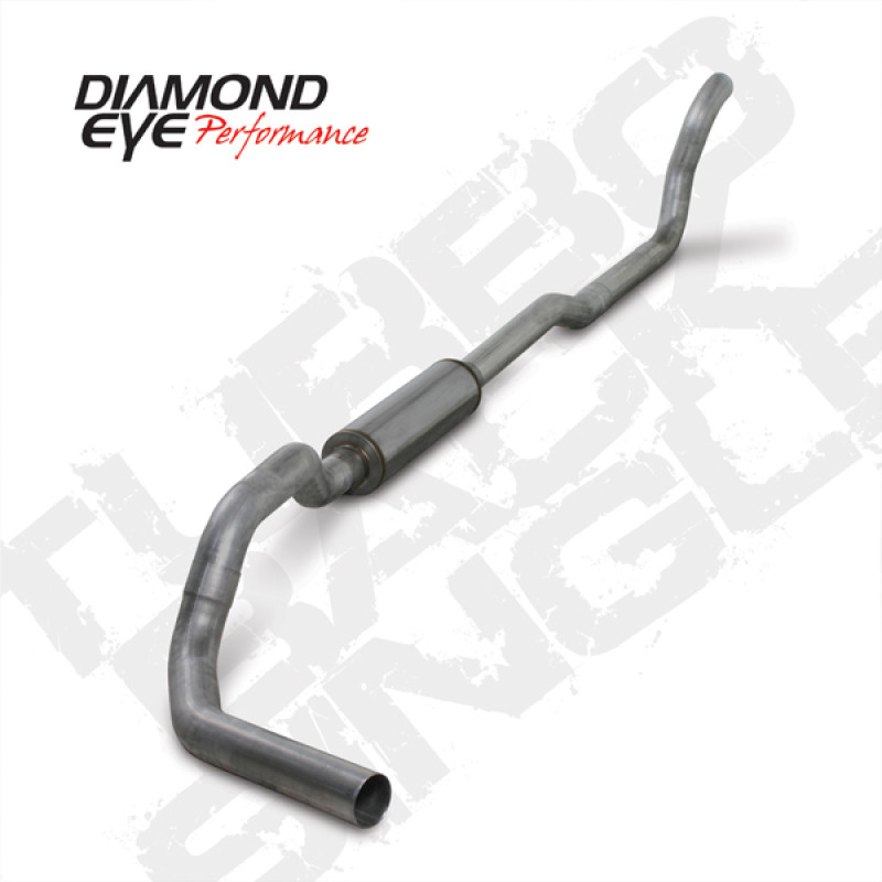 Diamond Eye KIT 4in TB SGL AL: 2-WHEEL DRIVE ONLY 89-93 DODGE CUMMINS 5.9L - K4209A